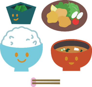 食事や生活上の注意のイメージ