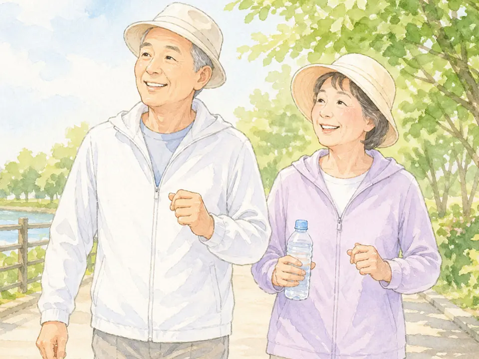 高齢者の熱中症予防では、ご本人の対策だけでなく、ご家族の声かけや室温確認も大切です。