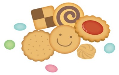 かわいいおやつのイラスト